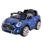 Ficha técnica e caractérísticas do produto Carro Elétrico Infantil Mini Cooper R/C - Azul - 12V - Belfix