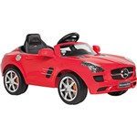 Ficha técnica e caractérísticas do produto Carro Elétrico Mercedes AMG Vermelha R/C 6V - Brinquedos Bandeirante