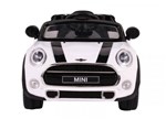 Ficha técnica e caractérísticas do produto Carro Elétrico Mini Cooper com Controle Remoto 12v Branco - Bel Brink
