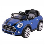 Ficha técnica e caractérísticas do produto Carro Elétrico Mini Cooper Infantil 12V 926600 Azul - Belfix