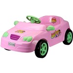 Ficha técnica e caractérísticas do produto Carro Infantil a Pedal Beauty Girls Rosa 4130 - Homeplay - Homeplay