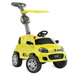 Ficha técnica e caractérísticas do produto Carro Infantil a Pedal Uno Passeio Premium Amarelo 2492 - Bandeirante - Bandeirante