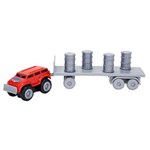 Ficha técnica e caractérísticas do produto Carro Mini Max Tow - Reboque Vermelho
