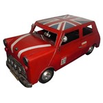 Ficha técnica e caractérísticas do produto Carro Vintage Decorativo Mini Cooper Londres Retro Mr Bean (Cj-021)