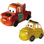 Ficha técnica e caractérísticas do produto Carros Tow Mater e Luigi em Vinil - Lider Brinquedos