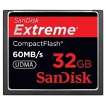 Ficha técnica e caractérísticas do produto Cartão Compact Flash 32gb Sandisk Extreme 60mb/S 400x