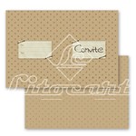 Ficha técnica e caractérísticas do produto Cartão Convite com 10un (10x7,5cm) LC-26 Litocart