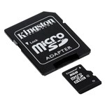 Ficha técnica e caractérísticas do produto Cartão de Memória 08GB MicroSD + Adaptador SDC4/8GB - Kingston