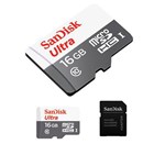 Ficha técnica e caractérísticas do produto Cartão de Memória 16 GB Classe 10 Ultra SanDisk