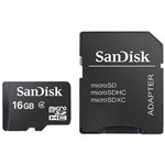 Ficha técnica e caractérísticas do produto Cartão de Memória 16 GB Classe 4 SanDisk