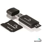 Ficha técnica e caractérísticas do produto Cartão de Memória 16 GB Multilaser Classe 10 SD com Kit Adaptador - MC112