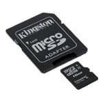 Ficha técnica e caractérísticas do produto Cartão de Memória 16GB Kingston Adaptador SD Adaptador USB MBLY4G2/16GB