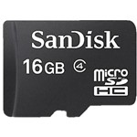 Ficha técnica e caractérísticas do produto Cartão de Memória 16Gb Micro Sd + Adaptador SD