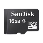 Ficha técnica e caractérísticas do produto Cartão De Memória 16Gb Micro Sd + Adaptador SD