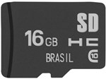 Ficha técnica e caractérísticas do produto Cartão de Memória 16GB Micro SD Multilaser - Classe 10 MC143