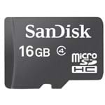 Ficha técnica e caractérísticas do produto Cartão de Memória 16Gb Micro Sd - Sandisk