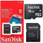Ficha técnica e caractérísticas do produto Cartão de Memória 16gb Micro Sdhc 48mbs Classe 4 Sandisk
