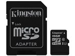 Ficha técnica e caractérísticas do produto Cartão de Memória 16GB Micro SDHC Classe 10 - com Adaptador Kingston SDC10G2