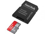 Cartão de Memória 16GB Micro SDHC Classe 10 - com Adaptador SanDisk