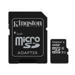 Ficha técnica e caractérísticas do produto Cartao De Memoria 16gb Microsd Kingston Classe 10 Com Adaptador - Sdcs/16gb