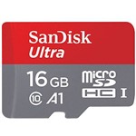 Ficha técnica e caractérísticas do produto Cartão de Memória 16GB Ultra 98MB/S MicroSDHC™ Uhs-I Card SanDisk