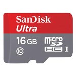 Ficha técnica e caractérísticas do produto Cartão de Memória 16gb Ultra Micro SD Classe 10 SDSQUNB-16G-GN3MA Sandisk