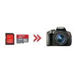 Ficha técnica e caractérísticas do produto Cartão de Memória 16gb Ultra para Canon T5i