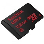 Ficha técnica e caractérísticas do produto Cartao de Memoria 128 Gb Sandisk Ultra Micro Sd Classe 10
