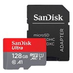 Ficha técnica e caractérísticas do produto Cartao de Memoria 128gb 100mbs Sandisk Micro Sd Ultra C/ Adapt