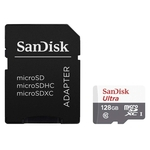 Ficha técnica e caractérísticas do produto Cartão de memoria 128gb Micro Sd c adapt SD C10 80mb/s Ultra Full HD UHS-I - Sandisk