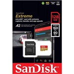 Ficha técnica e caractérísticas do produto Cartão de Memória 128gb Micro Sd Extreme 160mbs V30 4k Sandisk