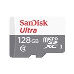 Ficha técnica e caractérísticas do produto Cartão de Memória 128gb Micro Sd Ultra 80mbs Class10 Sandisk