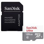 Ficha técnica e caractérísticas do produto Cartão De Memória 128gb Micro Sd Ultra 80mbs Classe 10 Sandisk