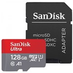 Ficha técnica e caractérísticas do produto Cartão de Memória 128gb Ultra Classe 10 - Sandisk