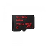 Ficha técnica e caractérísticas do produto Cartão de Memória 128GB Ultra Microsd Classe 10 GN6MA SANDISK