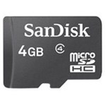 Ficha técnica e caractérísticas do produto Cartão de Memória 4Gb Micro Sdhc Sandisk Sdsdqm-004G-B35A