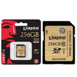 Ficha técnica e caractérísticas do produto Cartao de Memoria 256GB Classe 10 Kingston Secure Digital Ultimate SDXC UHS-I - SDA10/256GB