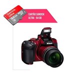 Ficha técnica e caractérísticas do produto Cartão de Memória 64gb Ultra para Câmera Nikon Coolpix B700