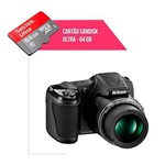 Ficha técnica e caractérísticas do produto Cartão de Memória 64gb Ultra para Câmera Nikon Coolpix L820