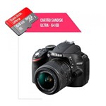 Ficha técnica e caractérísticas do produto Cartão de Memória 64gb Ultra para Câmera Nikon D3200 - Sandisk