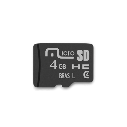 Ficha técnica e caractérísticas do produto Cartão de Memória Classe 4 4GB Multilaser - MC144 MC144
