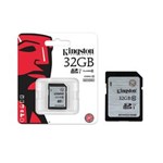 Ficha técnica e caractérísticas do produto Cartao de Memoria 32GB Classe 10 Kingston Secure Digital SDHC UHS-I - SD10VG2/32GB