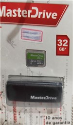 Ficha técnica e caractérísticas do produto Cartão de Memória 32GB com Adaptador USB MasterDrive