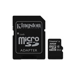 Ficha técnica e caractérísticas do produto Cartão de Memória 32GB Micro com Adaptador SDC4 Kingston