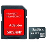 Ficha técnica e caractérísticas do produto Cartão de Memória 32gb Micro Sd C/ Adapt. Sandisk