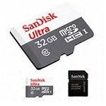 Ficha técnica e caractérísticas do produto Cartão de Memoria 32gb Micro Sd Cl10 80mb/s Sdsqunc Sandisk