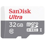 Ficha técnica e caractérísticas do produto Cartão de Memoria 32gb Micro Sd com Adapt (Classe 10) Sdsqunb-032g Sandisk