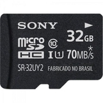 Ficha técnica e caractérísticas do produto Cartão De Memória 32gb Micro Sdhc C Adaptador Classe 10 Sony