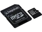 Cartão de Memória 32GB Micro SDHC com Adaptador - Kingston SDC10