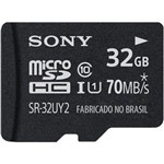 Ficha técnica e caractérísticas do produto Cartão de Memória 32gb Micro Sdhc com Adaptador Srac-A1 Classe 10 Sony